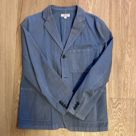 J. Crew Wallace and Barnes Chore Coat Blazer in Cotton-Linen Blend - Picture 3 of 10